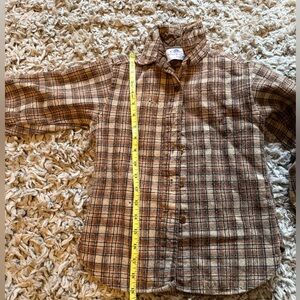 Pendleton Knockabouts Brown and Tan wool shirt